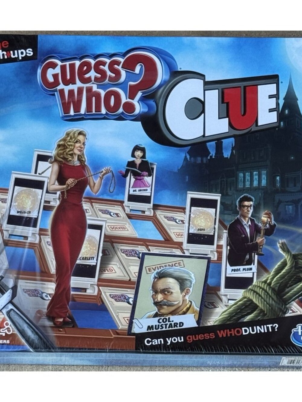 Guess Who Clue Game Mashups Hasbro Gaming Board Game SEALED NIB BRAND NEW